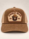 Smokey the Bear Corduroy Trucker Hat