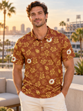 ReynSpooner San Diego Padres Brown Tropical Shirt
