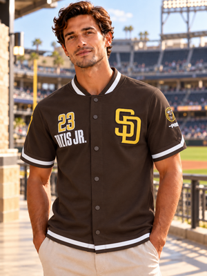 San Diego Padres Tatis Jr. Pro Standard Button Down Jersey