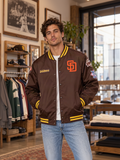 San Diego Padres Bomber Jacket with Patches