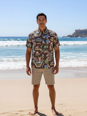 MLB® SAN DIEGO PADRES SCENIC PERFORMANCE BUTTON FRONT