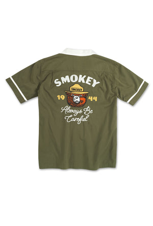 Smokey The Bear Lebowski Button-Up Shirt