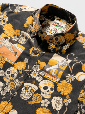 ReynSpooner Padres Día de los Muertos Button-Up
