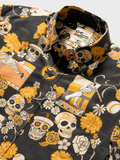 ReynSpooner Padres Día de los Muertos Button-Up