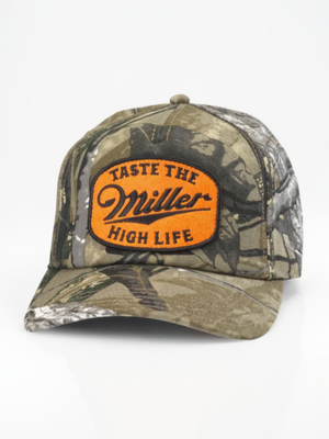 Taste the Miller High Life Camo Hat