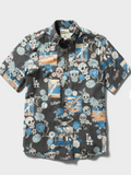 Reynspooner Dodgers Día de los Muertos Button-Up