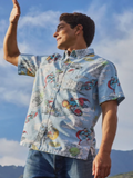 ReynSpooner Superman Button Shirt