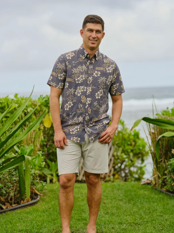 ReynSpooner San Diego Padres Game Day Performance Aloha Shirt