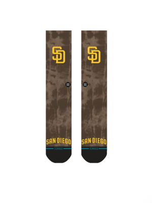 Stance San Diego Padres Brown Socks