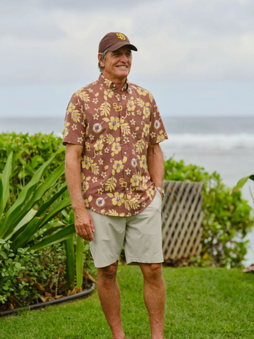 ReynSpooner San Diego Padres MLB Performance Aloha Shirt