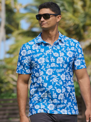 ReynSpooner Los Angeles Dodgers Performance Polo