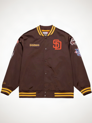 San Diego Padres Bomber Jacket with Patches
