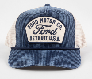Ford Motor Co. Vintage Corduroy Trucker Hat