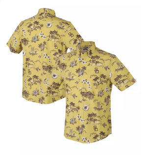 ReynSpooner San Diego Padres Tropical Mustard Shirt