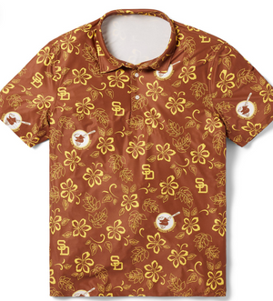 ReynSpooner San Diego Padres Brown Tropical Shirt