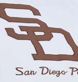 San Diego Padres Mitchell & Ness White T-Shirt