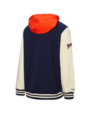 San Diego Padres Navy and Orange Button Up Jacket