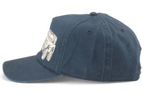 Ford Bronco Vintage Graphic Snapback – Washed Navy Blue