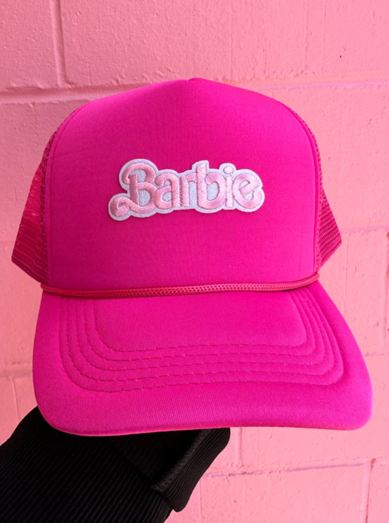 Hot Pink Barbie Trucker Hat