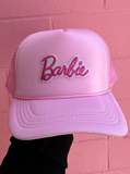 Light Pink Barbie Trucker Hat