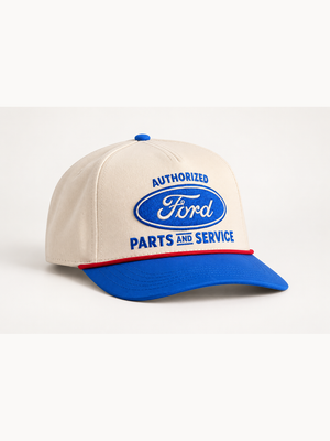 Ford Parts & Services Retro Rope Hat