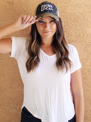 Drink Local Vintage Hat