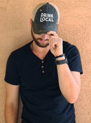 Drink Local Vintage Hat