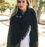 Open Weave Blanket Scarf