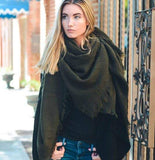Open Weave Blanket Scarf