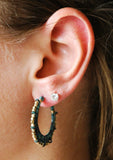 Turquoise Hoop Earrings