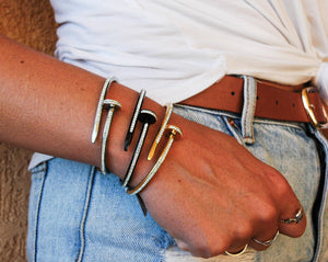Studded Nail Bracelet