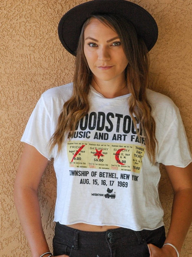 Woodstock Crop T-Shirt