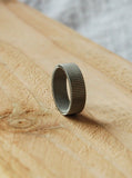 Men's Stainless Steel Mesh Ring