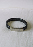 Black Leather Bracelet