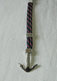 Blue and Red Anchor Bracelet