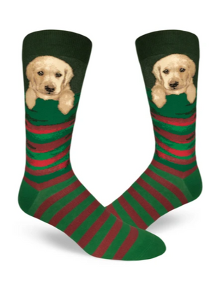 Stocking Pupper Men's Crew Socks