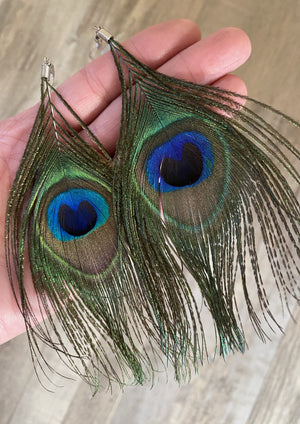 Peacock Earrings