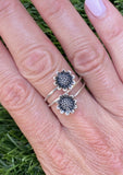Double Sunflower Ring