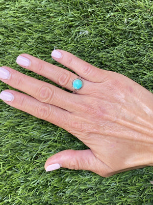 Sterling Silver Double Prong